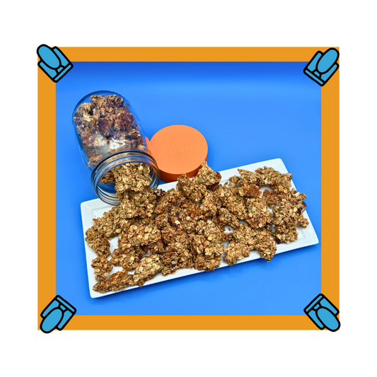Travel Snacks: My Favorite Granola - Big Cluster Granola by, Pamela Salzman