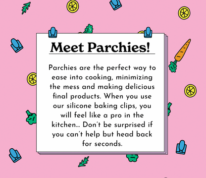 Parchies Baking Clip Six-Pack