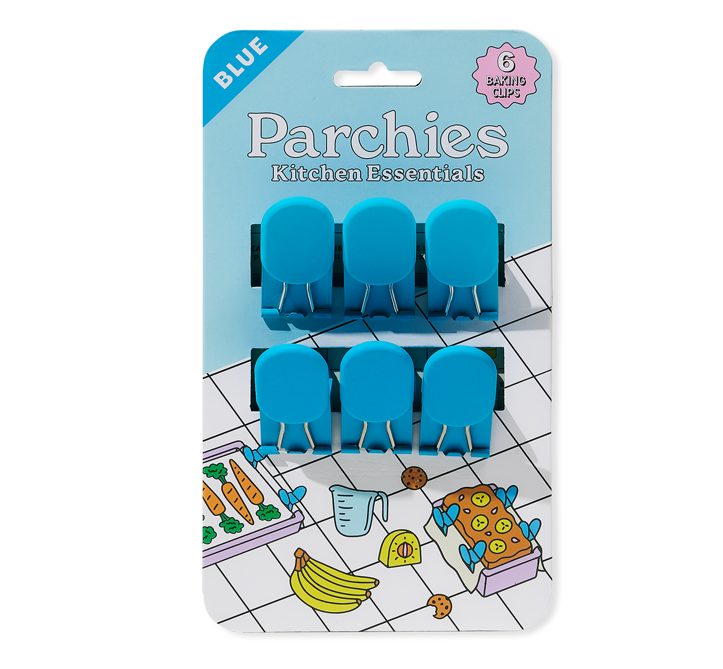 Parchies Baking Clip Six-Pack